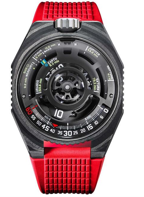 Review Urwerk UR-100V Lightspeed Replica Watch